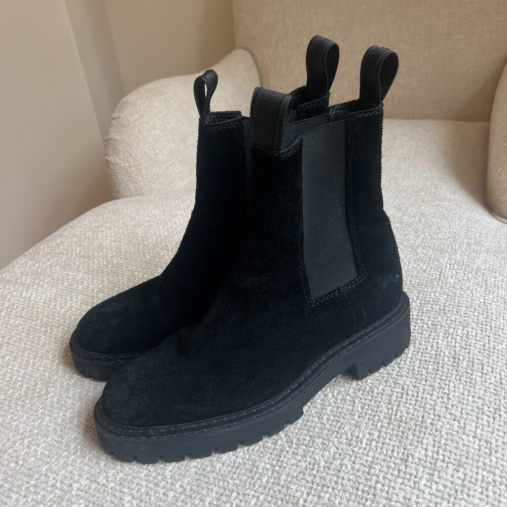 Black Boots, Size 41, In Practically New Condition - image 1